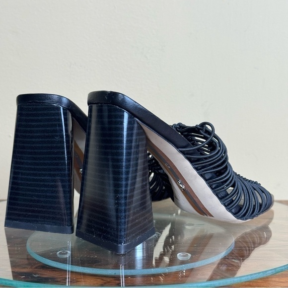 Sam Edelman Laurette Block Heel Mule black - size 5 - Picture 12 of 16